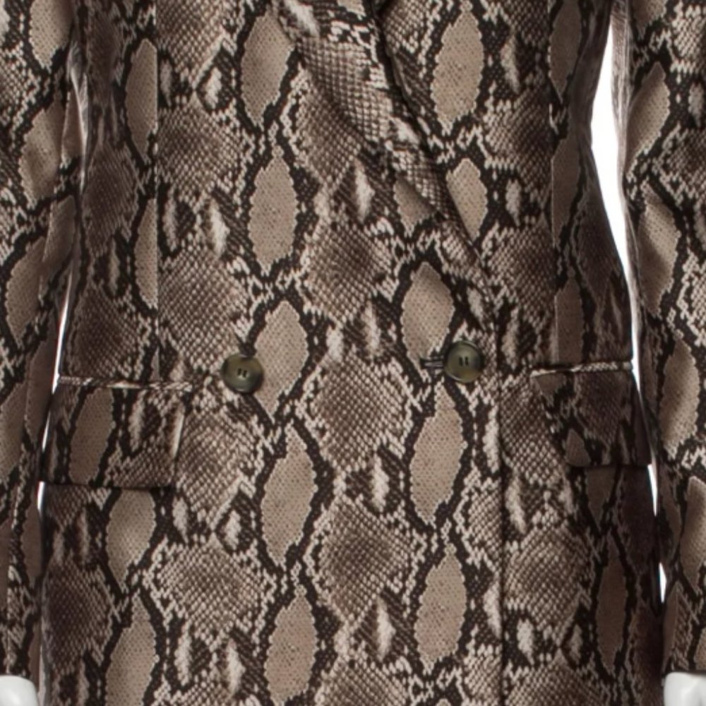 Msgm Double-Breasted Tailored Water Resistant Ani… - image 3